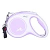 Flexi New Comfort M pavadėlis šunims iki 25kg juostinis 5m rožinės spalvos