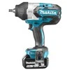 Makita DTW1002RTJ Akumuliatorinis smūginis veržliasukis 18V, 2x5,0Ah Li-ion, 1200 Nm, 1/2", LED, MAKPACK