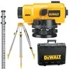Optinis nivelyras DeWalt DW096PK-XJ + priedai