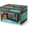Elektrinė krosnelė TO 4801 BK Konvekcinė orkaitė BROCK TO 4801 BK 48L, 2000W