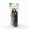 EnerGenie Ilgiklis - Gembird 0,6 M 3 AC, Juodas