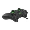Gamepad Esperanza Vanquisher EGG110K (PC, PS3, juodos spalvos, žalias color)