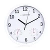 Clock wall Esperanza LYON EHC016W (sidabrinis color, baltos spalvos)