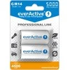 Įkraunamos baterijos everActive Ni-MH R14 C 5000 mAh Professional Line