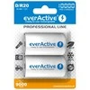 EverActive D tipo Ni-MH baterijos pakuotėje