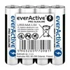 EVERACTIVE ALKALINE BATERIES PRO ARKALINE R03 AAA SHRINK 4PCS 1250 MAH AUKŠTOS našumo LR03PRO4T
