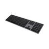 MATIAS Klaviatūra aluminum MAC HUB 2XUSB SPACE GRAY