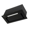 Built-in under-cabinet kitchen hood MAAN Ares M 60 soft touch 570 m3/h, Juodas