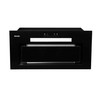 Built-in under-cabinet kitchen hood MAAN Ares M 60 soft touch 570 m3/h, Juodas
