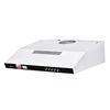Gartraukis Cooker hood under-cabinet AKPO WK-7 K GLASS 50 Baltas/Juoda SZKŁO (166 m3/h, 500mm, baltos spalvos)