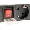 GEMBIRD PDU 8x Schuko 1U 16A 3m