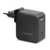 GEMBIRD NPA-PD60-01 universalus 60 W USB C tipo PD nešiojamojo kompiuterio įkroviklis