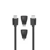 Hama HDMI 2.0B 4K, 1,5 m + adapter mini/micro HDMI