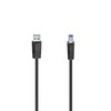 Hama USB-A – USB-B USB laidas 1,5 m juodas (002006250000)