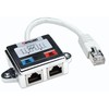 Intellinet 504195 kabelių sąsaja / invertavimo adapteris RJ-45 2x RJ-45 Sidabras