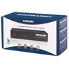 Šakotuvas Intellinet Gigabit Switch PoE+ 5x RJ45 60W stalinis metalinis dėklas