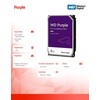 Western Digital WD Violetinė 6TB SATA 6Gb/s CE HDD 3.5inch internal 256MB Cache Bulk