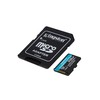 Atminties kortelė „Kingston“ 256 GB „Micro SDXC Canvas Go Plus 170R A2 U3 V30“ kortelė su ADP