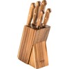 Lamart 5 peilių rinkinys WOOD LT2080 bloke