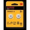 Kodak CR1632 3V baterijų pora pakuotėje
