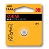 Bateria „Kodak ULTRA Alkaline A76 LR44“ baterija, 1 vnt.