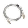 LANBERG CA-USBA-12CC-0030-TR kabelis USB 2.0 AM-BM su fermatomu 3m
