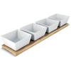 Lamart serviravimo indelių komplektas Bamboo, 4 vnt., 38x9 cm