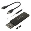 Maclean MCE582 SSD dėklo adapteris SSD M.2, NGFF, USB 3.0, dydžiai 2230/2240/2260/2280, aliuminio korpusas,