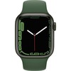 Išmanusis laikrodis Apple Watch Series 7 MKN03EL/A 41mm, Smart watches, GPS (satellite), Retina LTPO OLED, Jutiklinis ekranas, Heart rate monitorius, Atsparus vandeniui, Bluetooth, Wi-Fi, eSIM, Žalias, Žalias