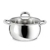 Maestro Puodas plieno su dangteliu na indukcję gaz 24cm 6.4L MAESTRO MR-3515-24