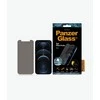 Panzer Glass PREMIUM TEMPERED biometrinio stiklo ekrano apsauga, visas dangtelis skirtas iPhone 12 Pro Max Privacy AB