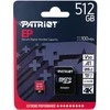 Atminties kortelė Patriot EP Series 512GB Micro SDXC V30