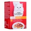 Purina Nestle Drėgnas Kačių Maistas - Gourmet Mon Petit Paukštienos Mišinys 6 X 50 g
