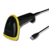 QOLTEC 50867 Barcode scanner 1D 2D USB Juodas