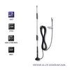 QOLTEC Omnidirectional Antena 4G LTE DUAL 7dBI Indoor Outdoor