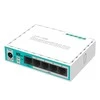 Šakotuvas MIKROTIK MT RB750r2 MikroTik hEX lite RouterOS L4 64MB RAM, 5xLAN, Soho Maršrutizatorius, PoE in, plastikas case