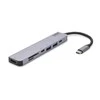 Daugiafunkcis USB HUB Type C 7in1 SAVIO AK-47