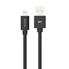 Silicon Power Silicio galia | A tipo USB prie žaibo kabelis | LK15 MFi | Apple | PVC | Juodas
