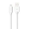 Silicon Power USB Type-A iki Lightning Cable LK15 MFi Apple, PVC, Baltas