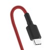USB kabelis Somostel USB- C - Žaibas 1 m raudona (28861)