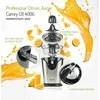 Sulčiaspaudė Camry | Profesional Citruis Juicer | CR 4006 | Type Electrical | Nerūdijantis plienas | 500 W | Greičių skaičius 1