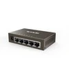 Šakotuvas Tenda TEG1005D tinklo jungiklis Nevaldomas Gigabit Ethernet (10/100/1000) Pilkas