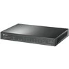 Šakotuvas TP-LINK 10 prievadų Gigabit PoE+ jungiklis 8 Gigabit PoE+ prievadai, 1 Gigabit RJ45 prievadai ir 1 Gigabit SFP lizdai 802.3at/af 63W PoE galia