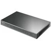 Šakotuvas TP-LINK 10 prievadų Gigabit PoE+ jungiklis 8 Gigabit PoE+ prievadai, 1 Gigabit RJ45 prievadai ir 1 Gigabit SFP lizdai 802.3at/af 63W PoE galia