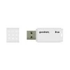 USB laikmena Goodram UME2-0080W0R11, 8GB USB 2.0, balta