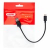 UNITEK CABLE USB-A - USB-C 25cm Y-C480BK
