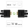 UNITEK Y-C503 Unitek Cable VGA HD15 M/M 1,5 m, Premium, Y-C503