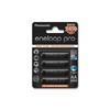 Panasonic Eneloop PRO Įkraunami elementai AA 2500 mAh BK-3HCDE/4BE