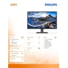 Monitorius Mmd Monitors Displays PHILIPS 439P1/00 42.51inch 16:9 VA 3840x2160 60Hz 400cd/m2 HDMIx3 DP 1xUSB-C/3xUSB 3.2