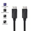 QOLTEC DisplayPort v1.2 vyriškas DisplayPort v1.2 vyriškas 5K 3m